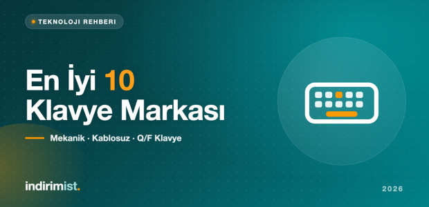 En İyi 10 Klavye Markası 2026: Oyuncu, Kablosuz ve Ofis