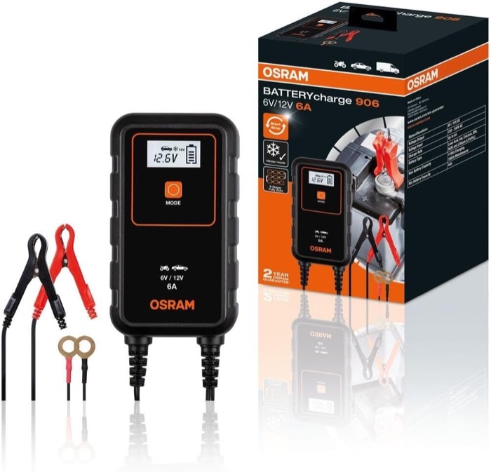 OSRAM BATTERYcharge 906 akü şarj cihazı