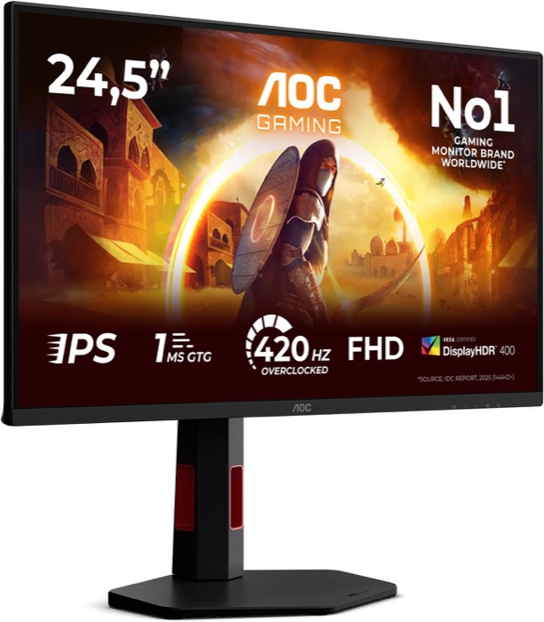 AOC 25G4KUR 420 Hz gaming monitör